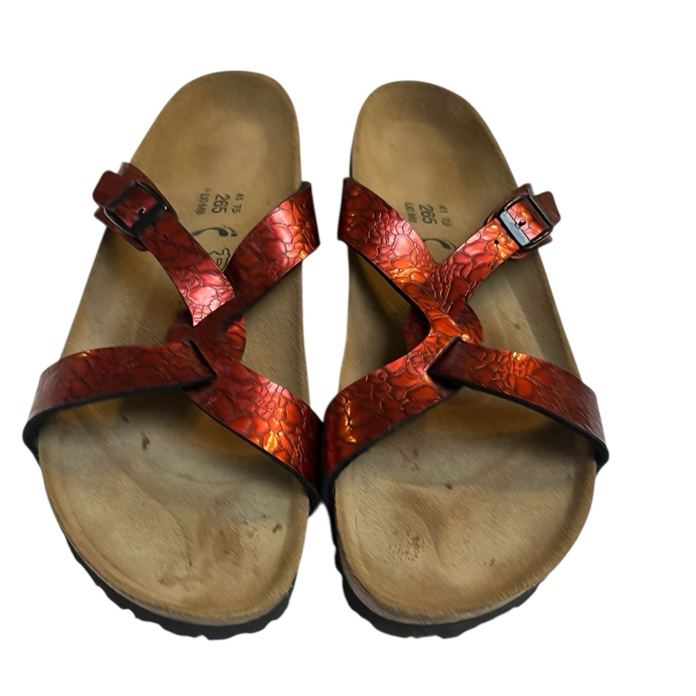 Birkenstock vintage Birki’s Red Strappy size 41